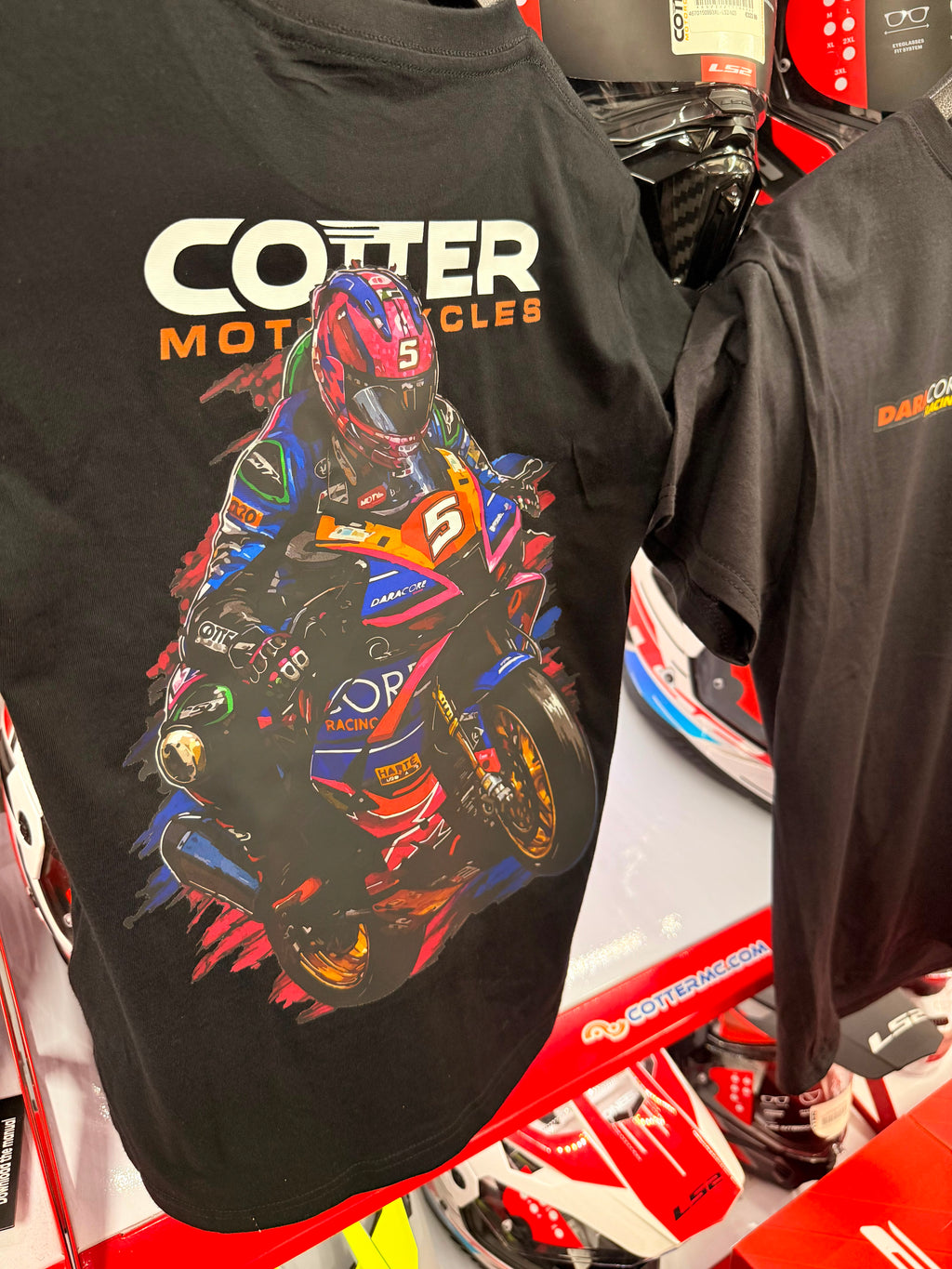 KK5 Black Moto Tee