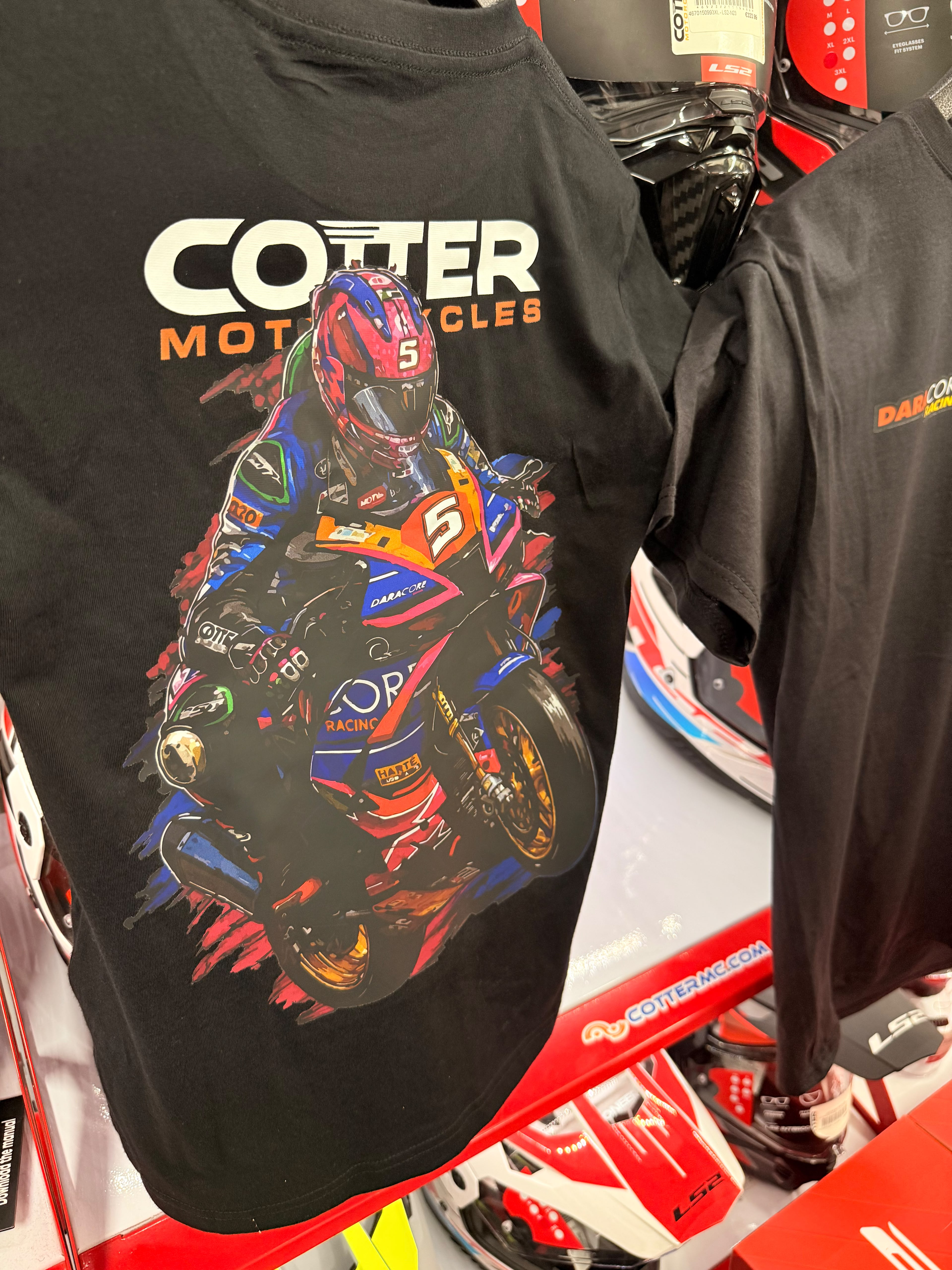 KK5 Black Moto Tee